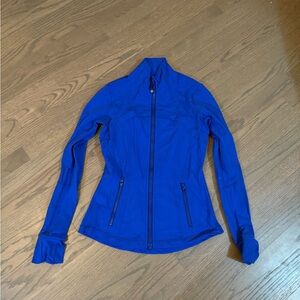Lululemon Blue Define Zip Up Jacket size M